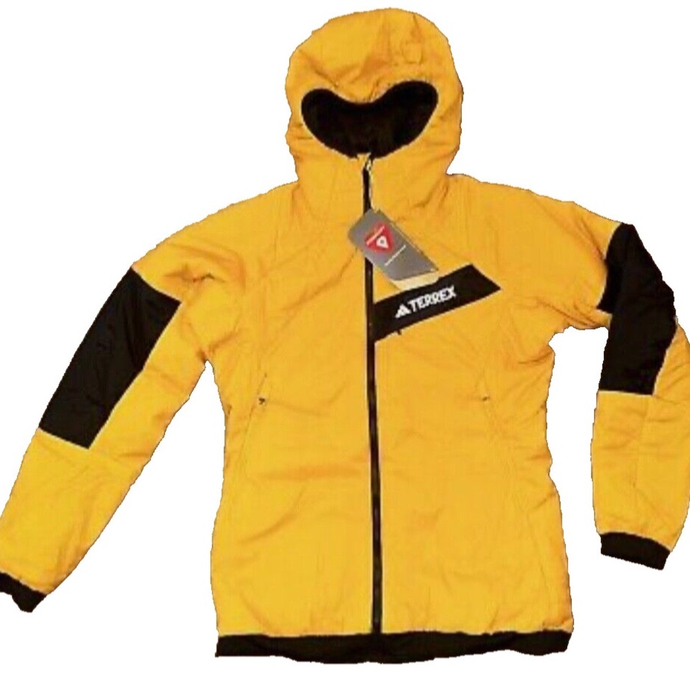 NWT Adidas Terrex Techrock Stretch PrimaLoft Hooded Jacket Women’s L